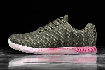 Pink Nobull Army Gradient Women's Trainers | CA L2007I